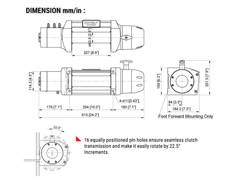 Лебедка COMEUP Seal Gen2 12,5 с 12 В 5670 кг 295750 COMEUP295750 фото