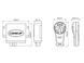 Бездротовий пульт RF-24DP-A для лебідок ATV  COMEUP Cub (3 pin) 883870 COMEUP883873 фото 3