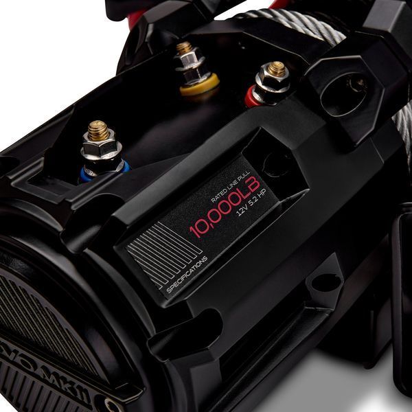 Лебідка електрична BUSHRANGER REVO MKII 4536 кг 12V RWM100W (сталевий трос) RWM100W фото