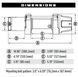 Лебедка WARN VRX 45-s ATV с синтетическим тросом 12V 4500 LBS (2041 кг) 101040 101040 фото 2